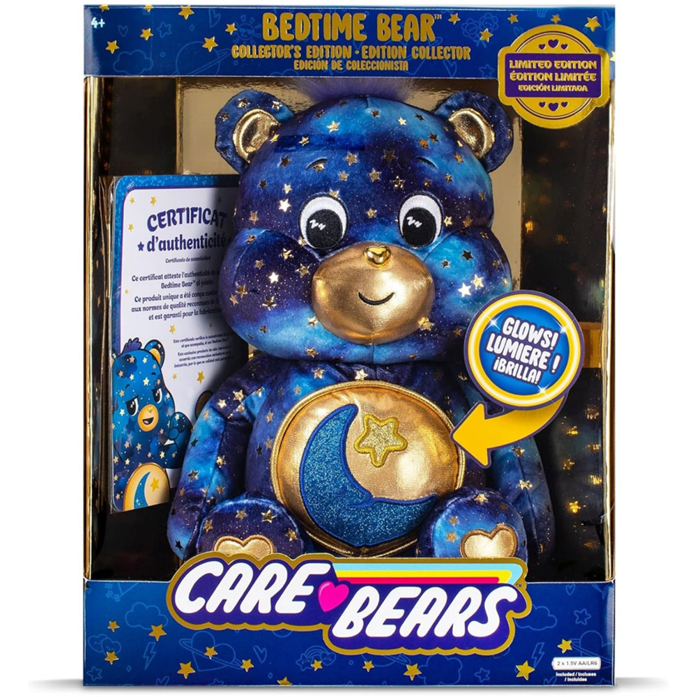 Basic Fun Care Bears Glowing Belly Plush Bedtime Bear Soft Toy 35cm Image 3