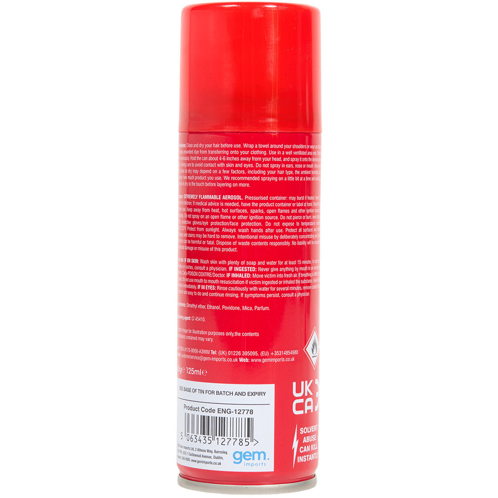 World Cup 2026 Red or White Hair Spray Image 3
