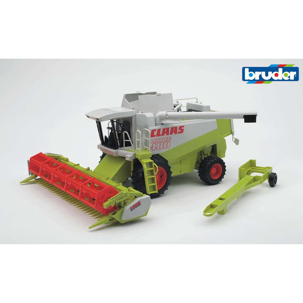 Bruder Kids Claas Lexion 480 Combine Harvester Playset Model Image 5