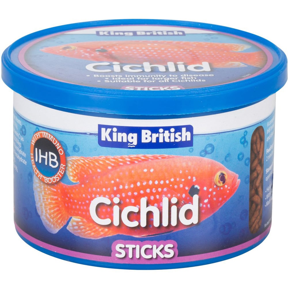 King British Cichlid Floating Stick Food Image