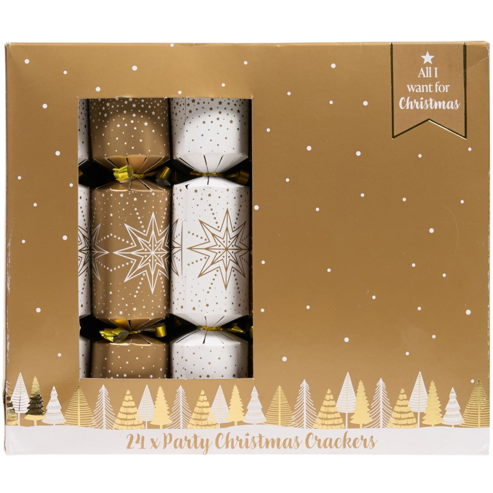 Pack of 24 Party Christmas Crackers Image 4