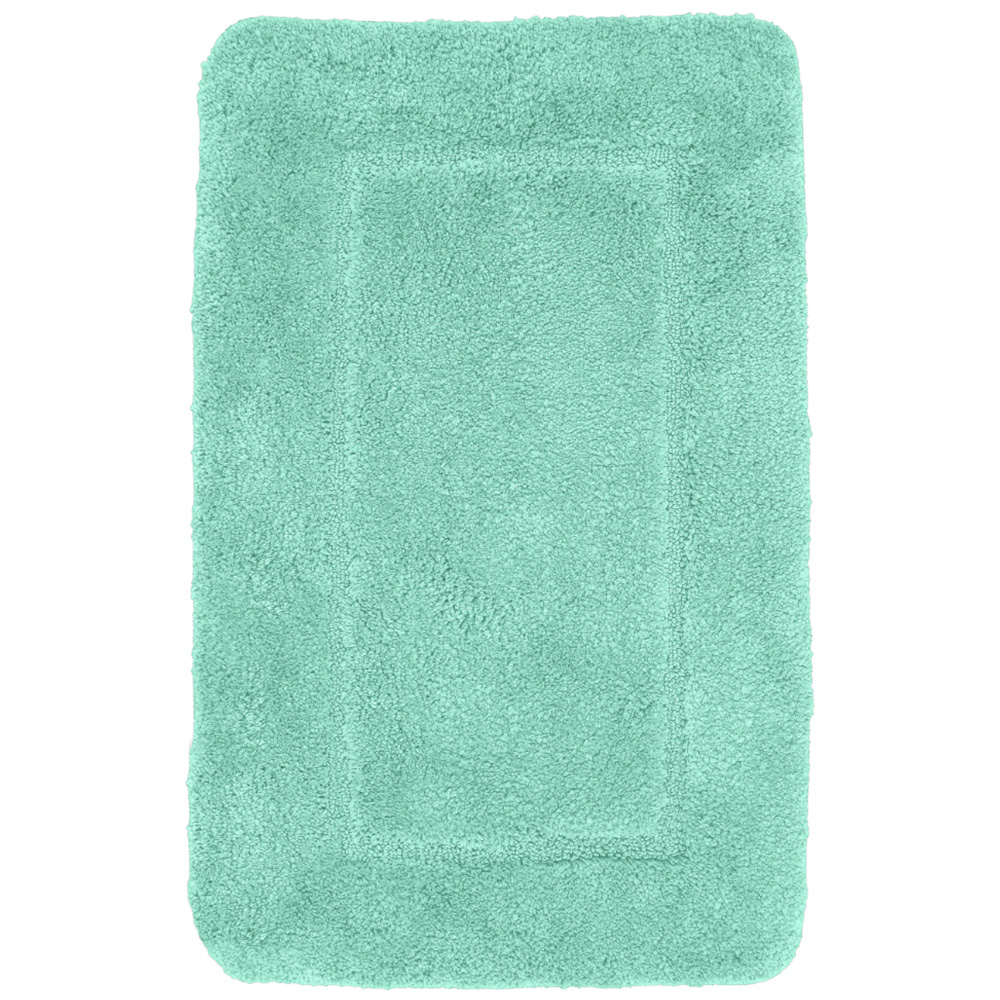 Mayfair Seafoam Micro Fibre Bath Mat Set Image 3
