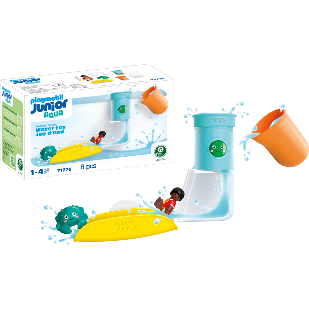 Playmobil Junior Aqua Pour and Play Water Tank with Slide Playset Image 3
