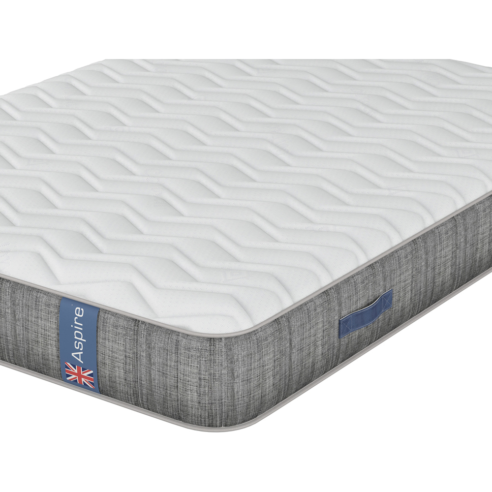 Aspire Heritage Comfort Single Medium Firm Wool Pocket Spring Hybrid Mattress Image 3