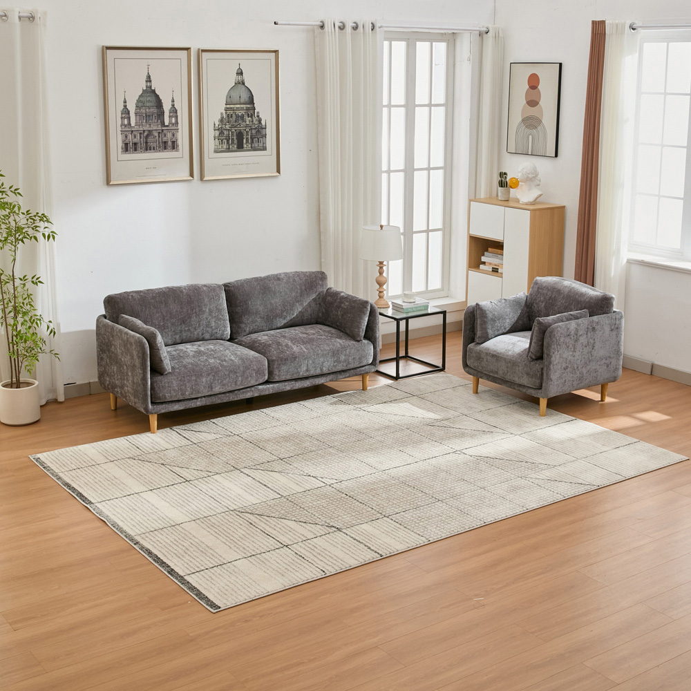 Furniture One 4 Seater Luxury Mid Century Sofa Set Image 7