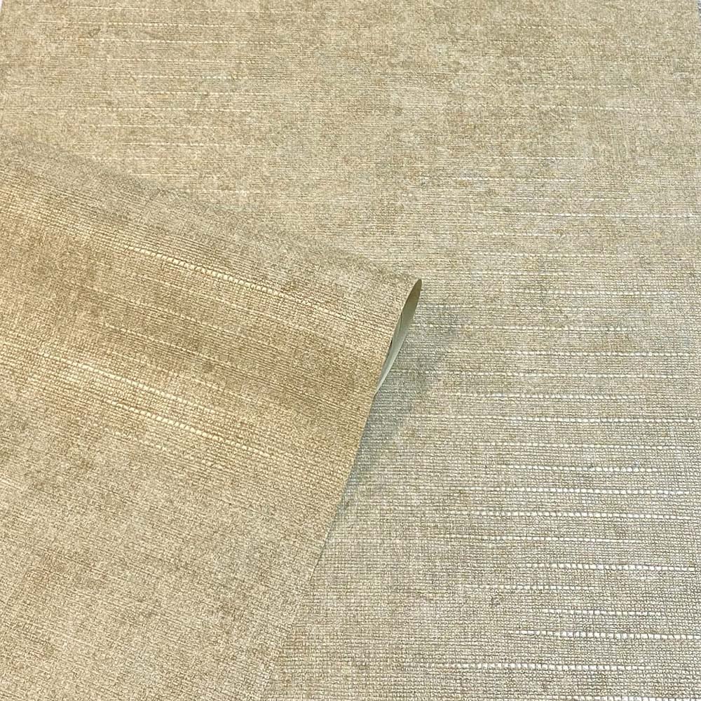 Arthouse Luxury Plain Champagne Gold Wallpaper Image 2