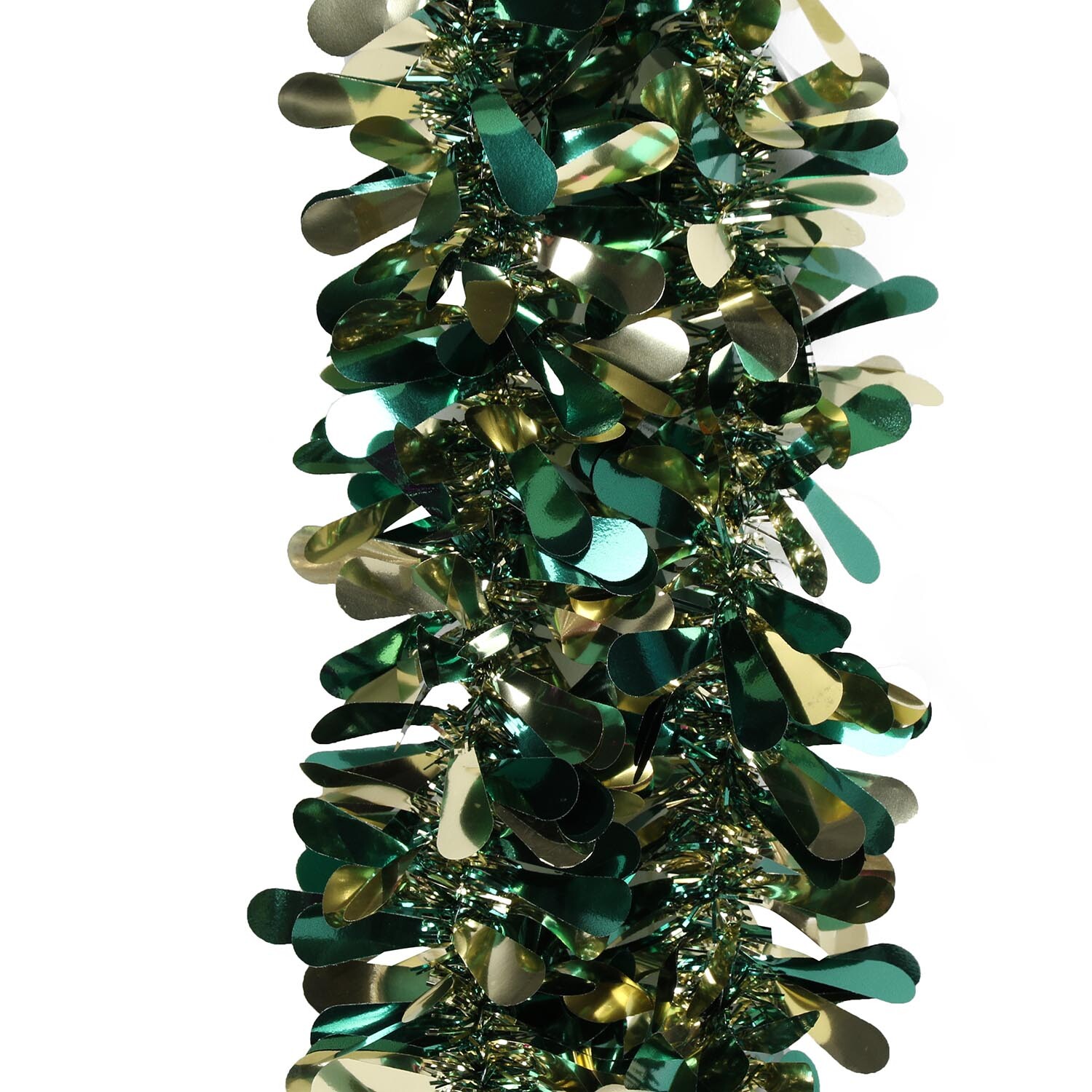 Emerald and Gold Tinsel - Emerald Image 2