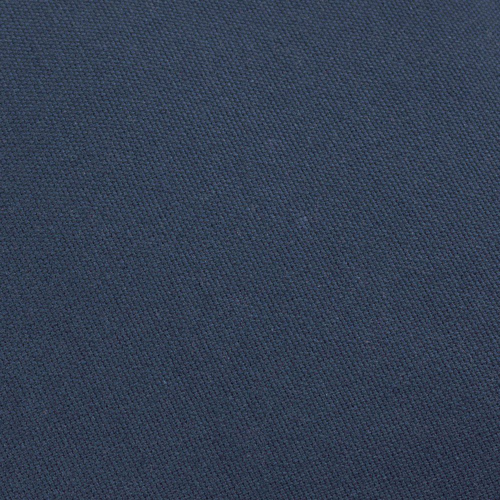 Yard Holmfirth Blue Plain Cotton Canvas Cushion 45 x 45cm Image 5