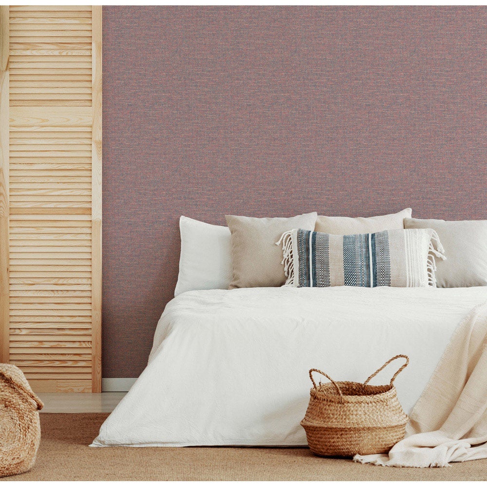 Esselle Home Artisan Weave Mulberry Wallpaper Image 6