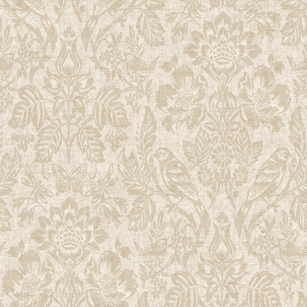 Holden Decor Hawthorn Meadow Neutral Wallpaper Image 1