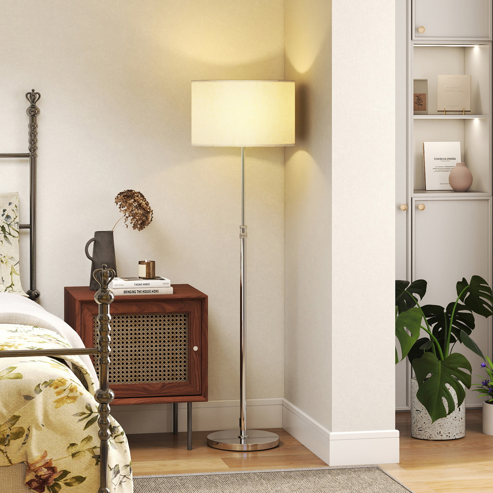 HOMCOM Dimmable Standing Floor Lamp Image 3