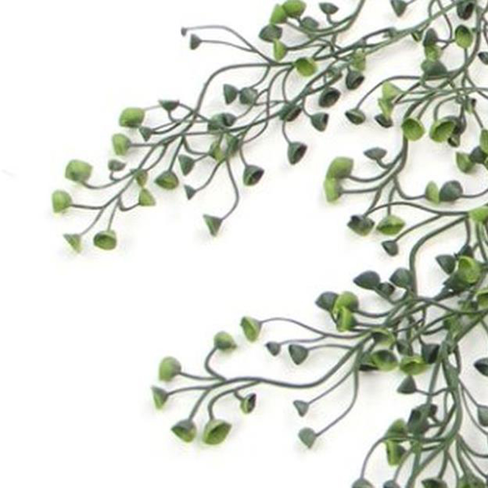 Leaf String Pearl Hanging Artificial Plant 2ft Image 3