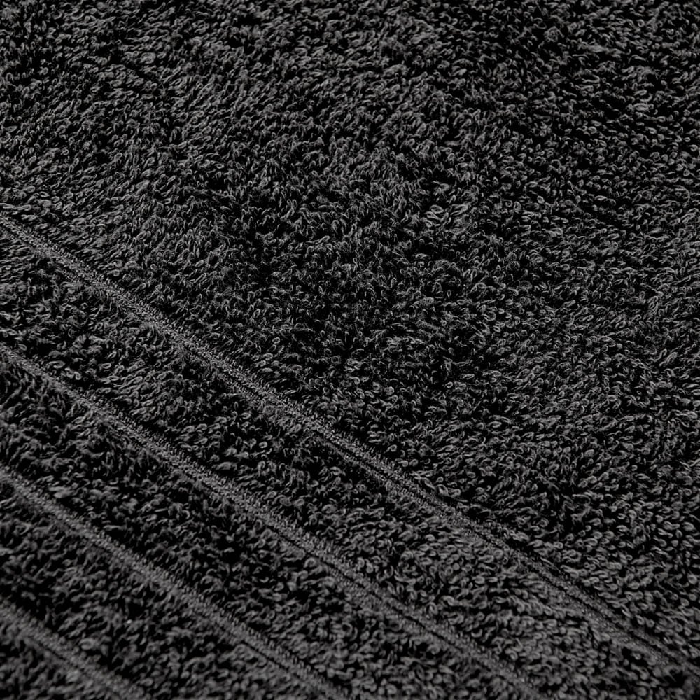 Wilko Black Bath Towel Image 2