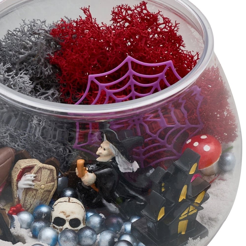 H&O Direct Kids DIY Witch LED Terrarium Kit with Remote Image 4