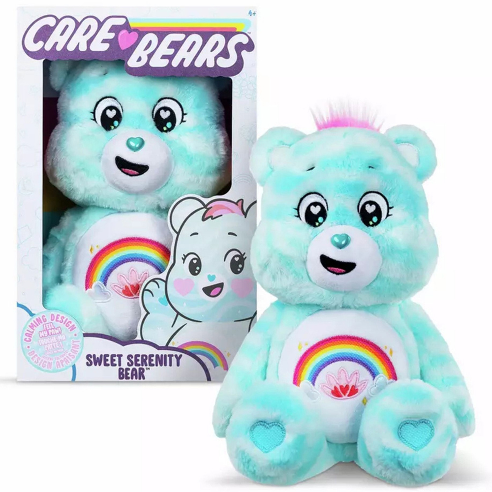 Basic Fun Care Bears Medium Plush Sweet Serenity Bear Soft Toy 35cm Image 3