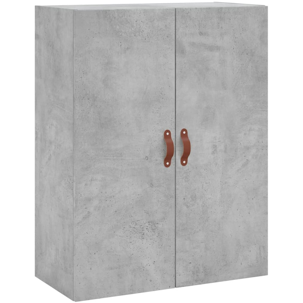 vidaXL 4 Door Concrete Grey Highboard Image 5