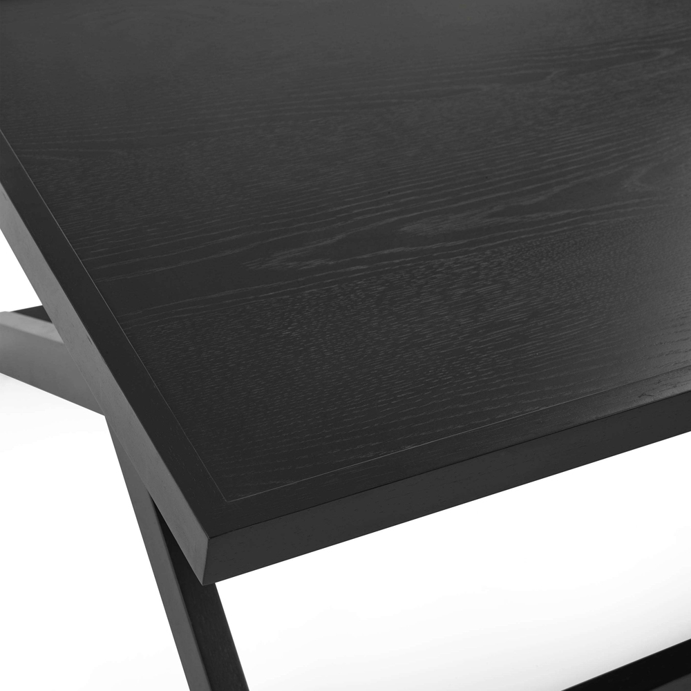 Julian Bowen Haddon Black Coffee Table Image 7