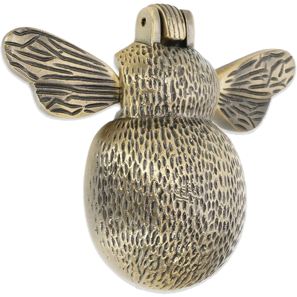 Spira Brass Antique Brass Bumble Bee Door Knocker Image 1