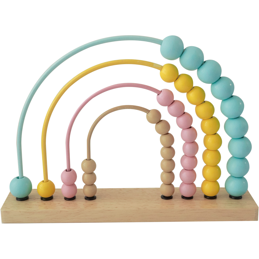 Imaginate Rainbow Wooden Abacus Image 2
