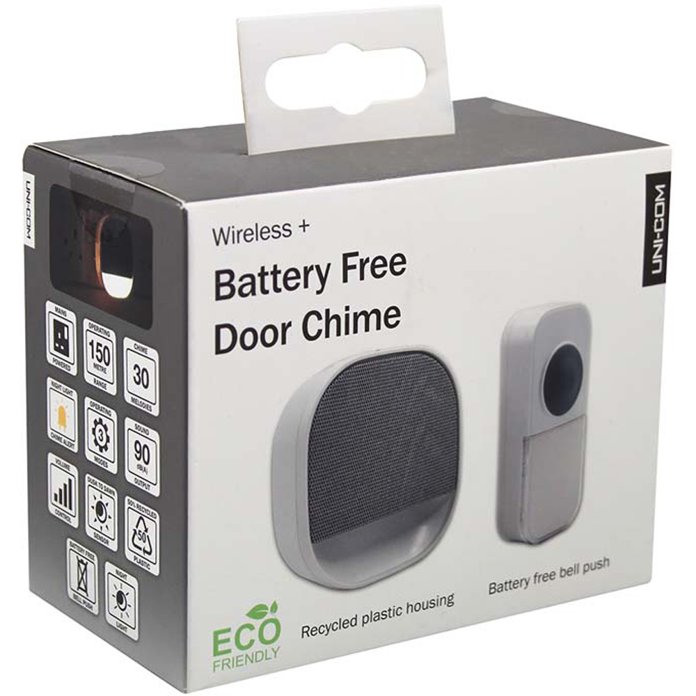 Uni-Com Battery Free Door Chime Image 5