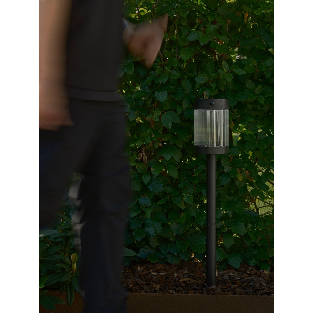 Nordlux Coupar Solar Black Garden Light Image 7