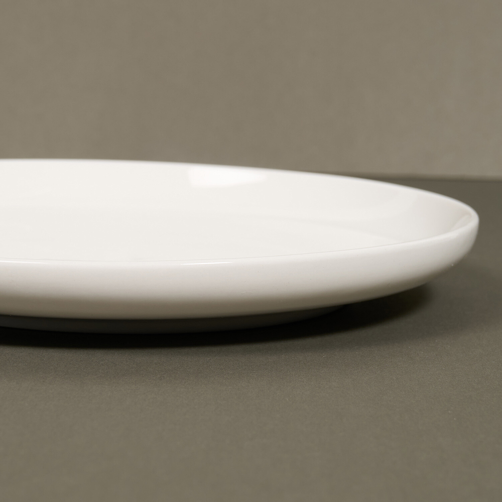 Lumi Porcelian Plate White Side Plate Image 6