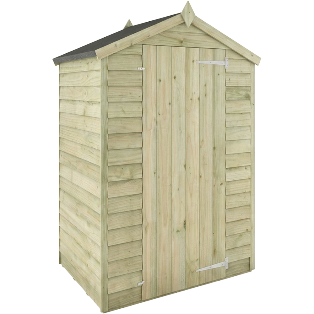 Mercia 3 x 4ft Overlap Apex Garden Shed Image 3