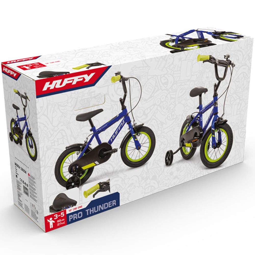 Huffy Pro Thunder 22025W Ion Blue Single Speed 12 inch Kids Bike Image 5