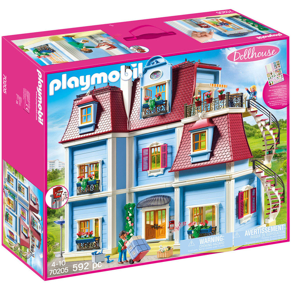 Playmobil Large Dollhouse Playset 592 Piece Image 1