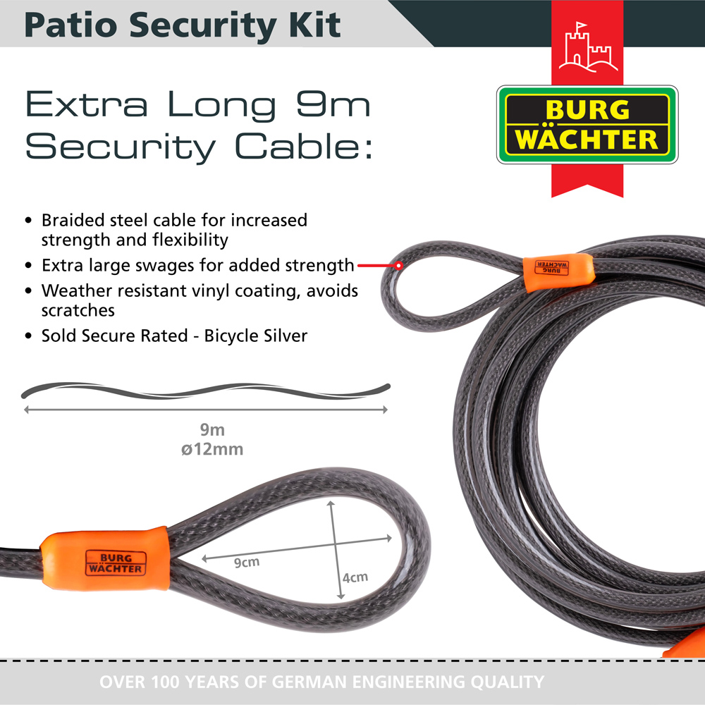 Burg-Wachter Patio Security Kit Image 4