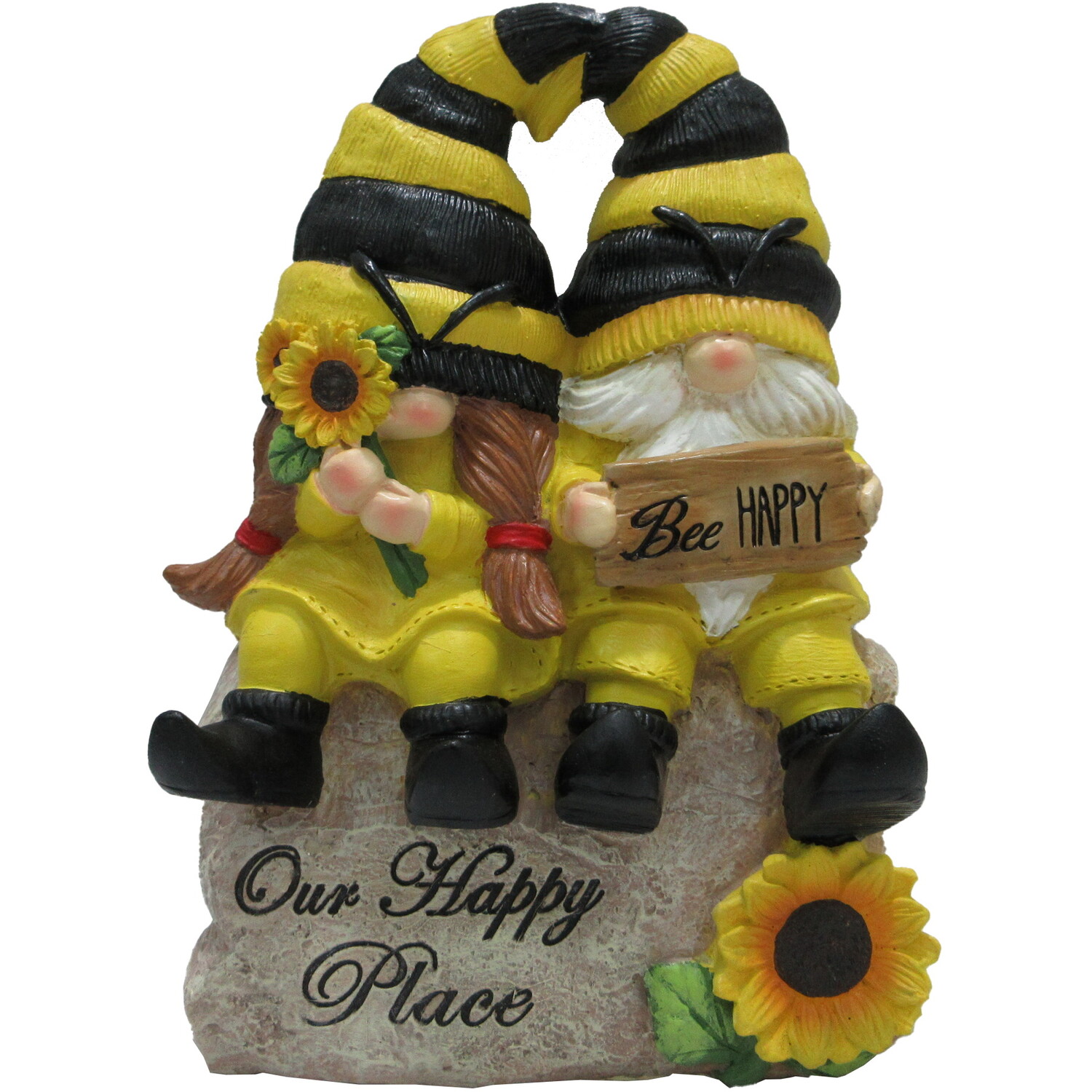 Mr and Mrs Gonk Yellow Ornament Image