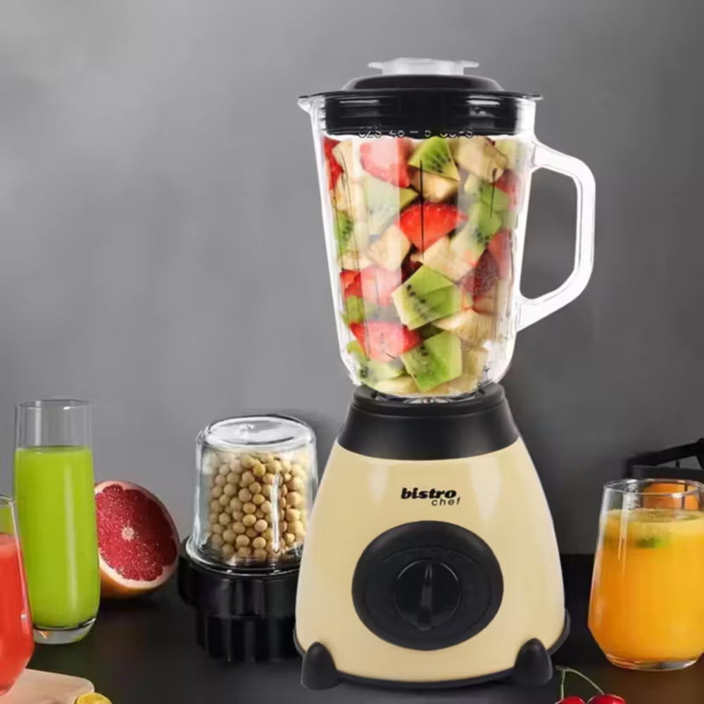 Alivio Bistro Chef 2-in-1 Beige Mixer Blender 850W Image 2