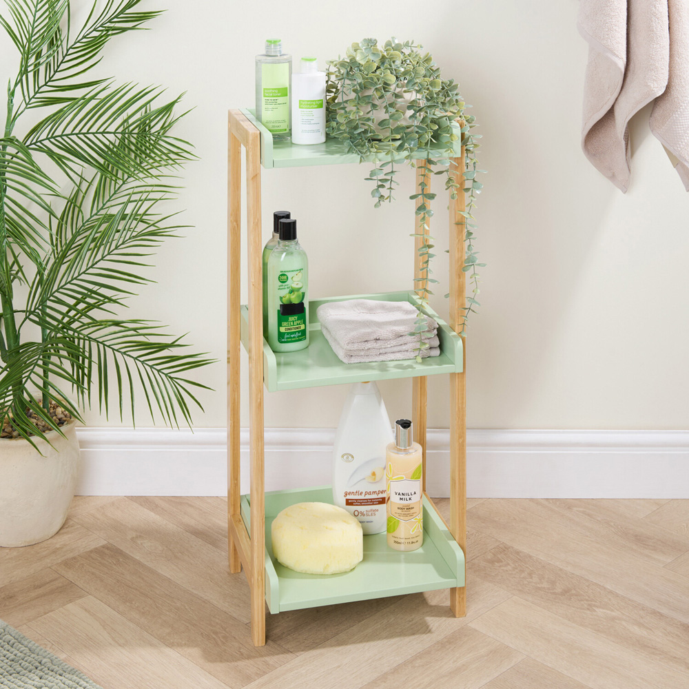 3 Tier Bathroom Caddy Sage Image 2