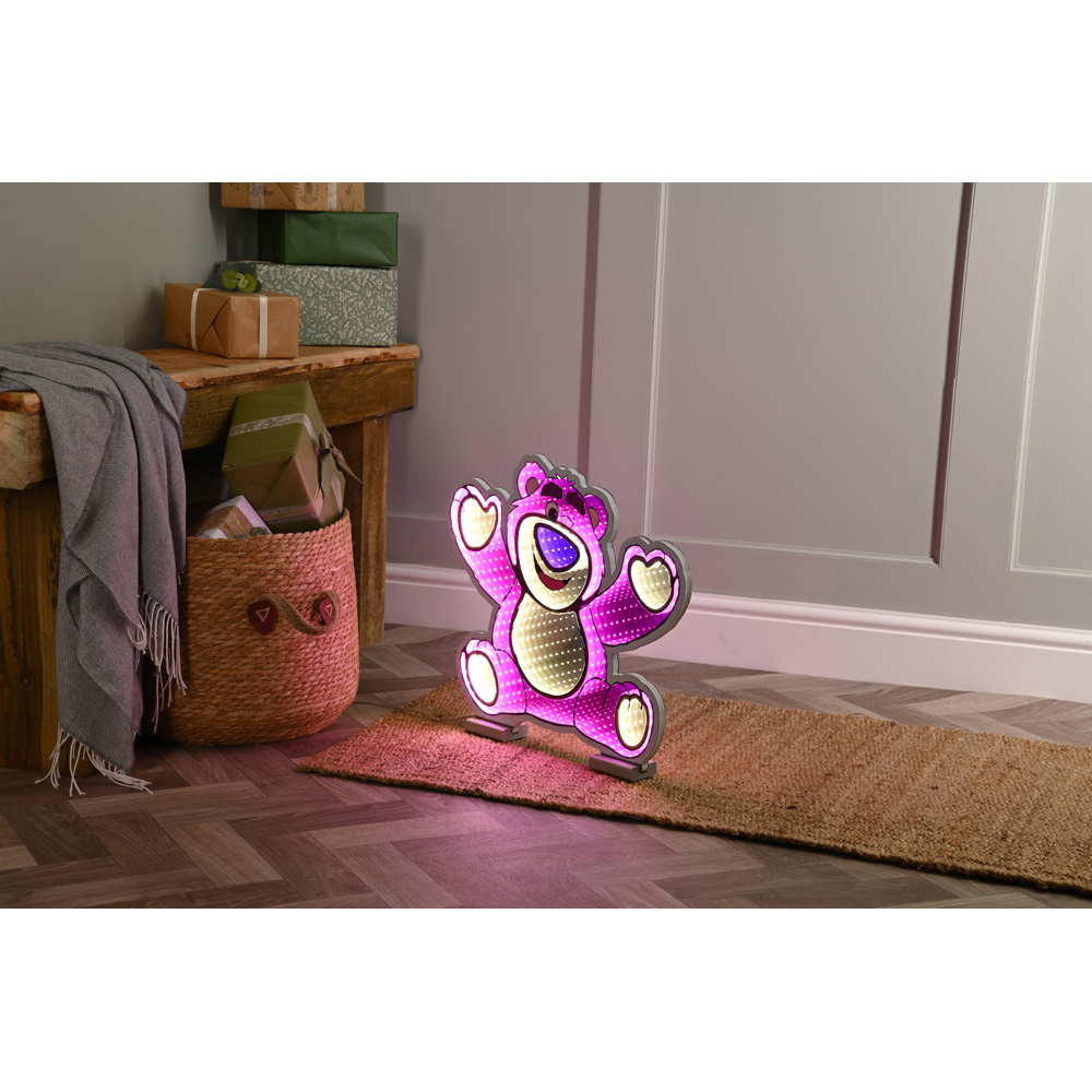 Festive Multicolour LED Lotso Infinity Light Christmas Decoration 40cm Image 2