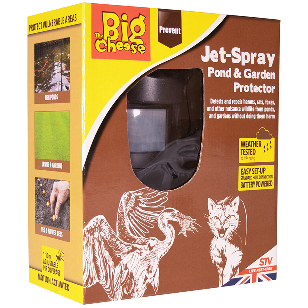 The Big Cheese Jet Spray Pond and Garden Protector Image 4