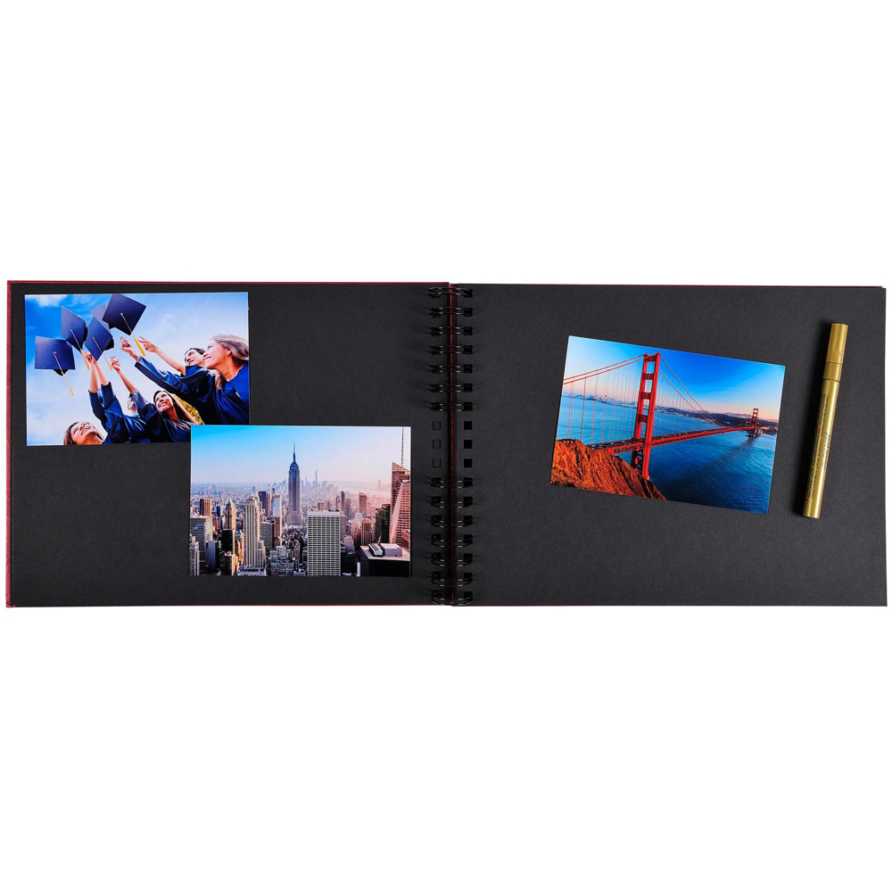Exacompta Life Blue Wirebound Photo Album 50 Pages 150 Photos Image 5