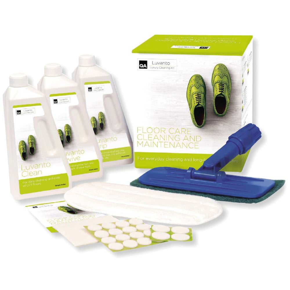 Luvanto Luxury Vinyl Floor Care Cleaning and Maintenance Kit Image