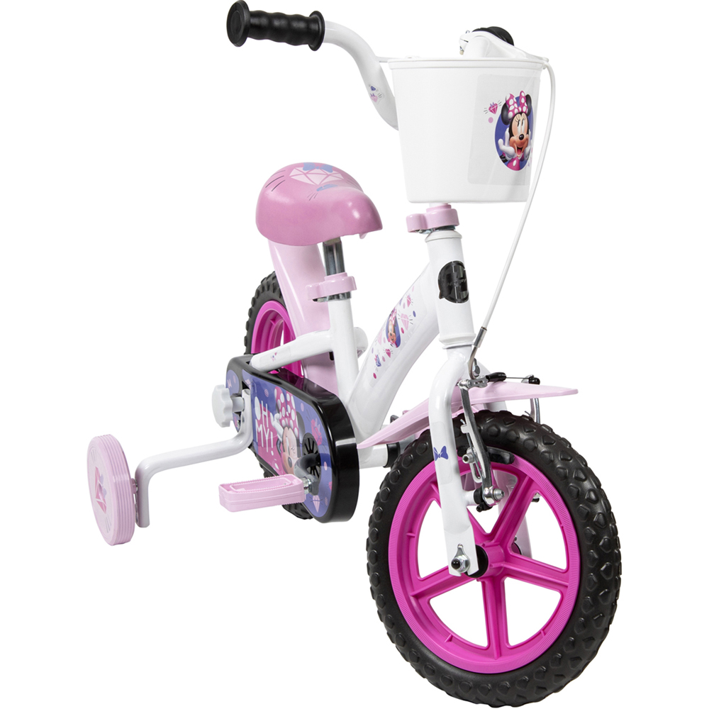 Disney Minnie 12 inch Bicycle 3-5 Years Image 3