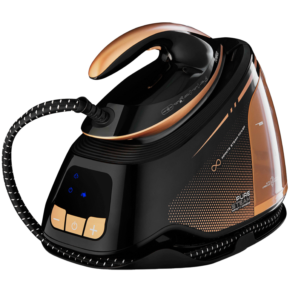 Tower Xpress Black and Gold Steam Generator Image 1