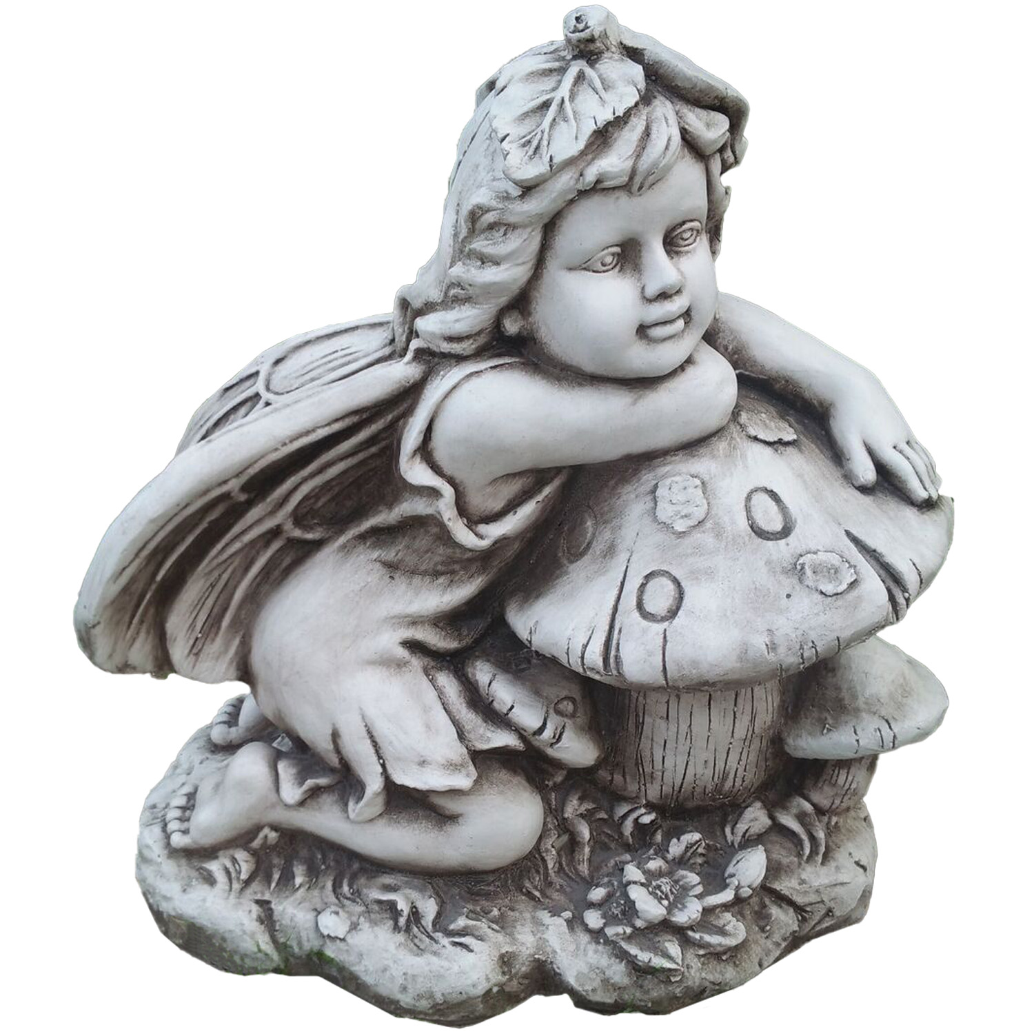 Fairy on Mushroom Ornament Image 1