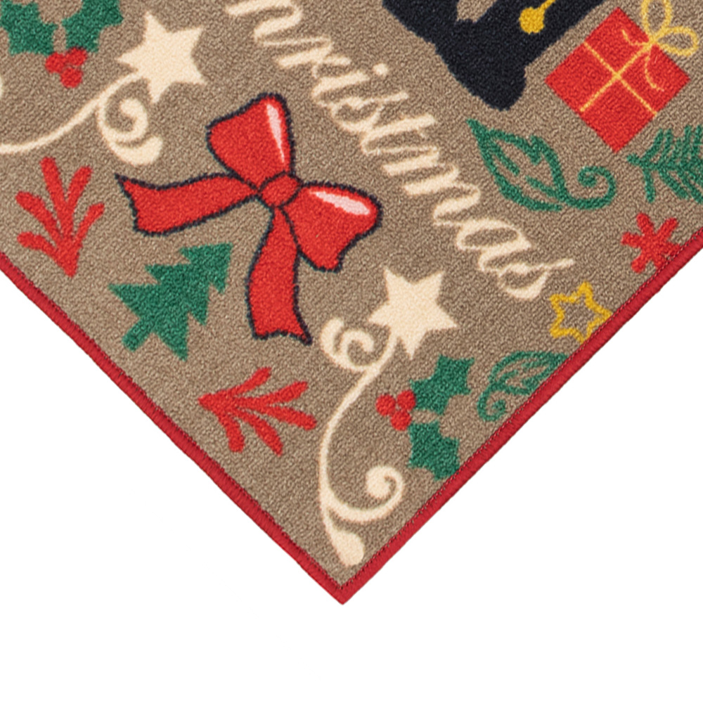 JVL Premium Scandi Christmas Nylon Pile Washable Runner 50 x 150cm Image 3