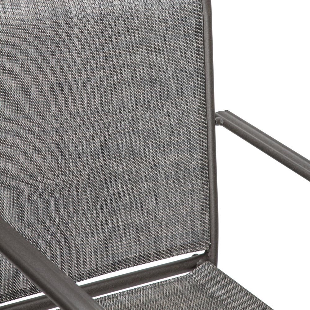 Outdoor Essentials Capri Grey Sling Chair Image 3