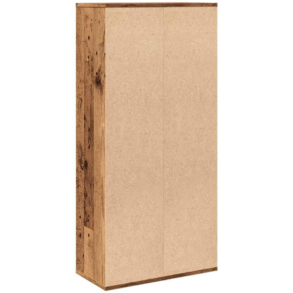 vidaXL 7 Shelf Old Wood Bookcase Image 6