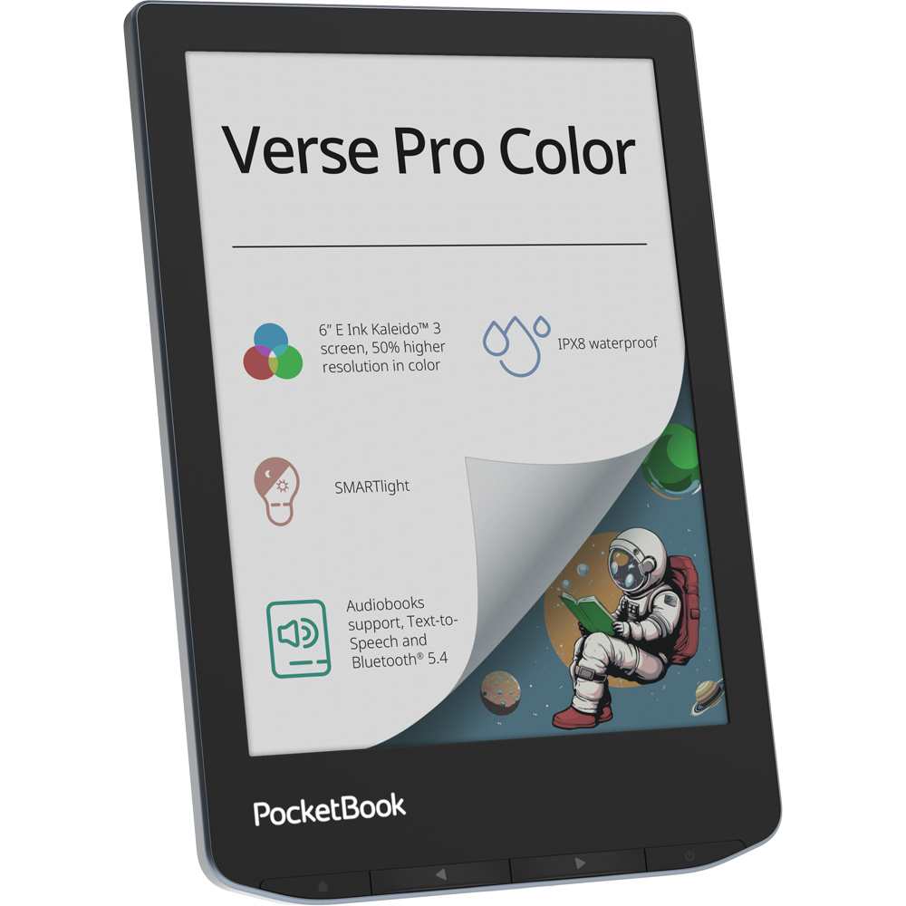 PocketBook Verse Pro Color E-Reader with Audiobook Support 6 inch Image 2