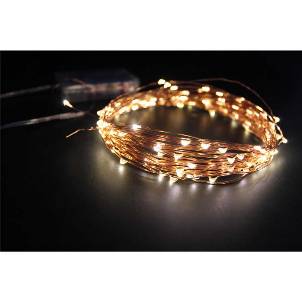 Avilo 100 LED Flexible Copper Wire String Light 10m Image 3