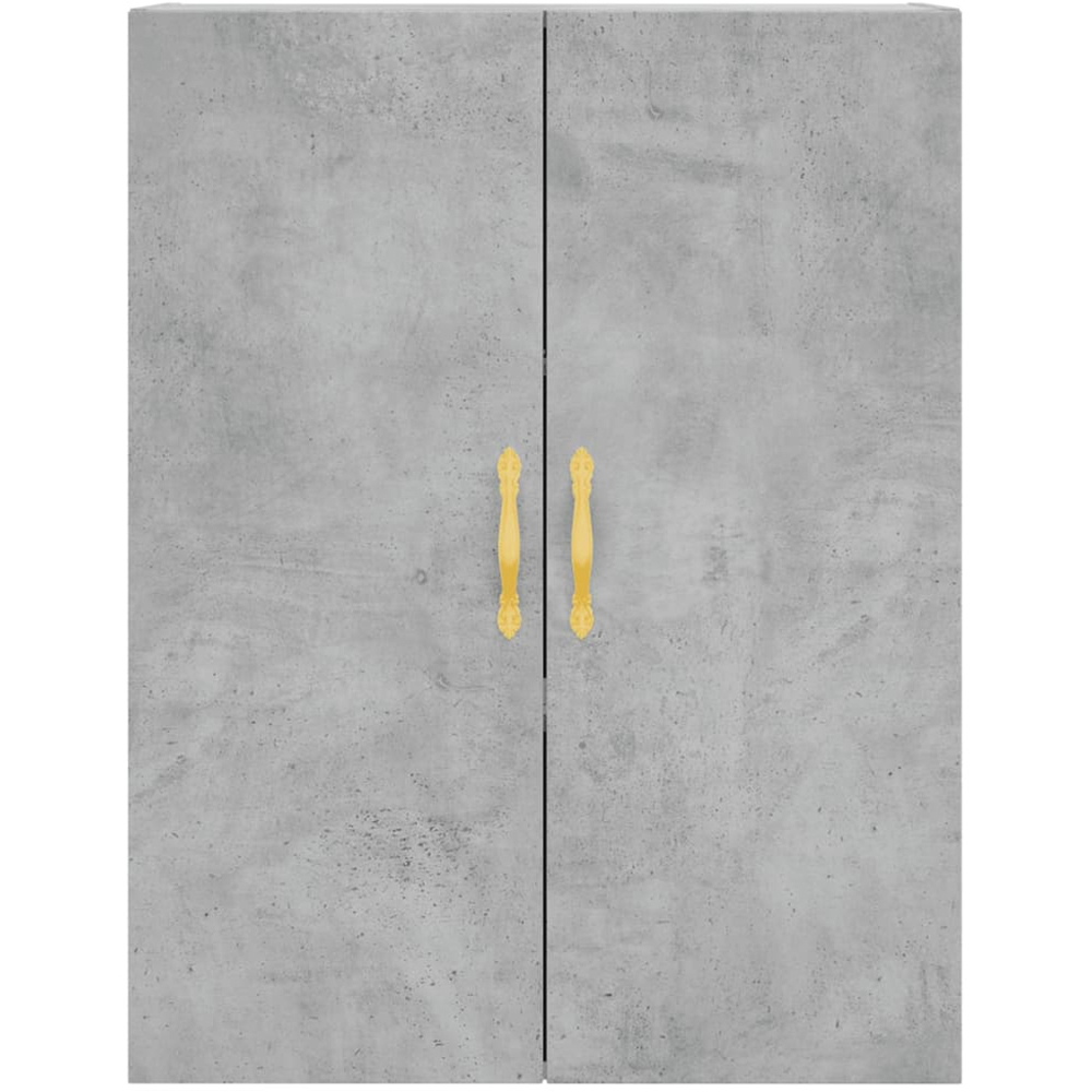 vidaXL 3 Door 3 Drawer Concrete Grey Highboard Image 6