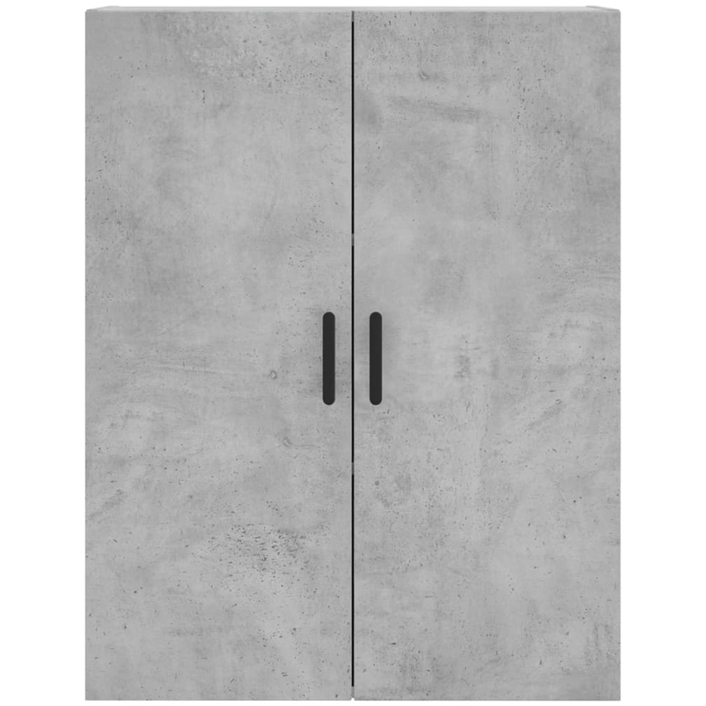 vidaXL 4 Door 2 Drawer Concrete Grey Highboard Image 6