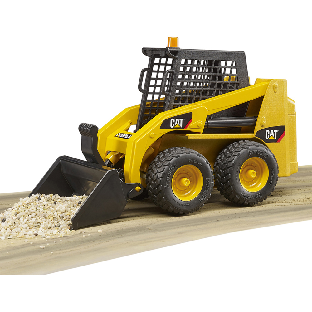 Bruder Kids Cat Skid Steer Compact Loader Playset Model Image 9