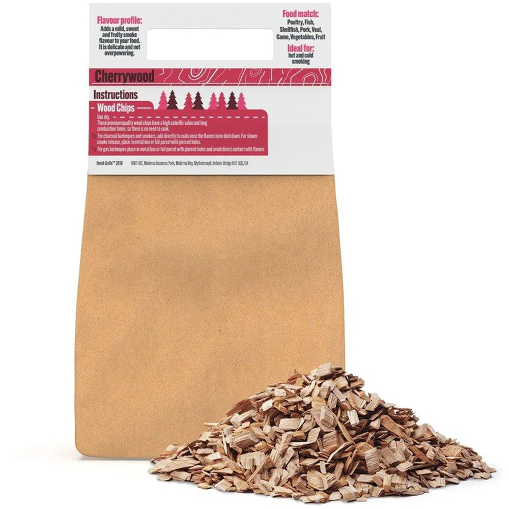 MonsterShop Cherrywood Wood Chips 1.4kg Image 2