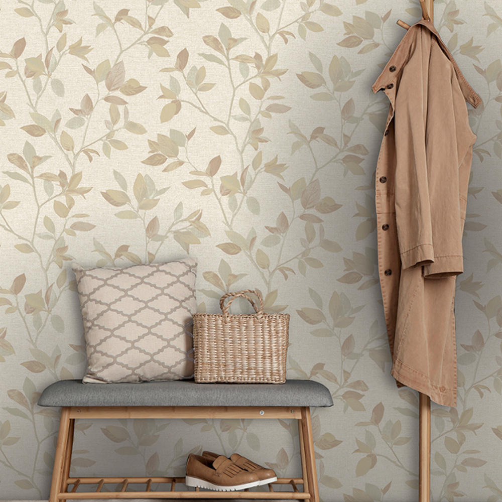 Rasch Silver Birch Rust Wallpaper Image 4